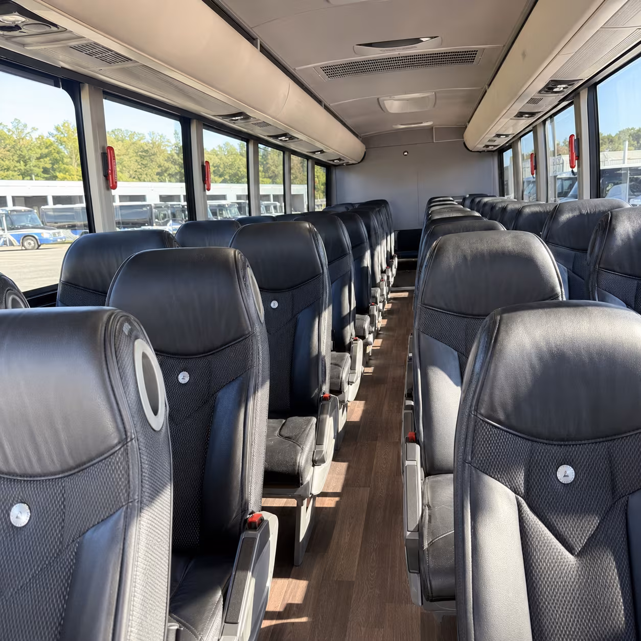charter buses for coast guard and port security operations in galveston