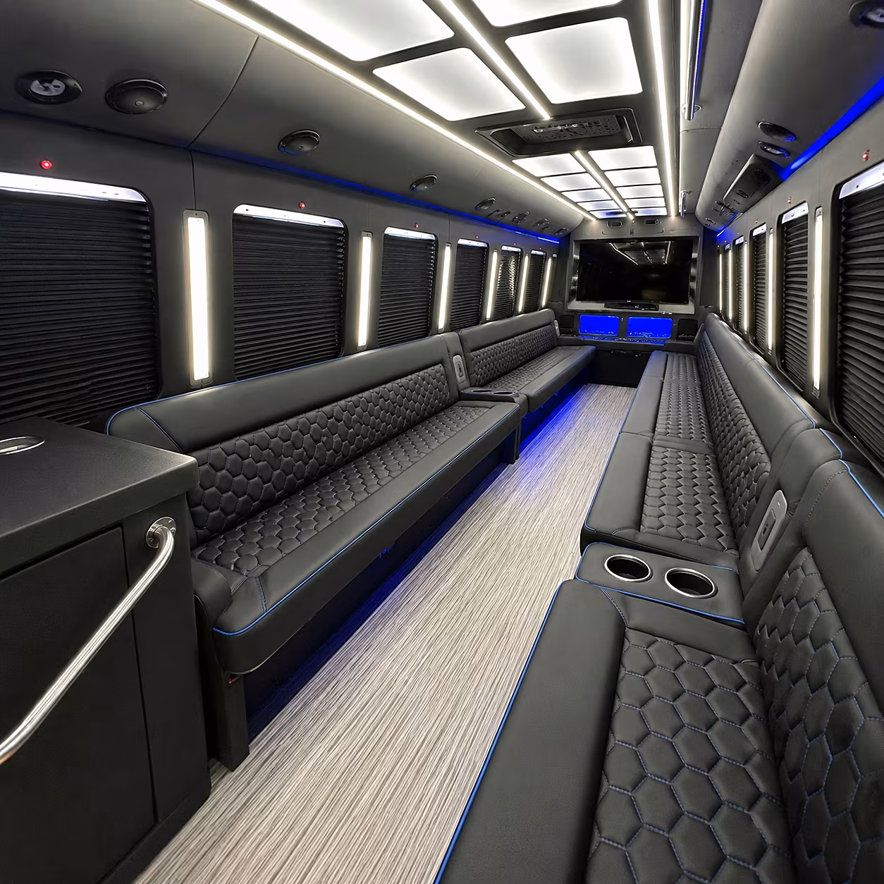 galveston party bus rentals inside