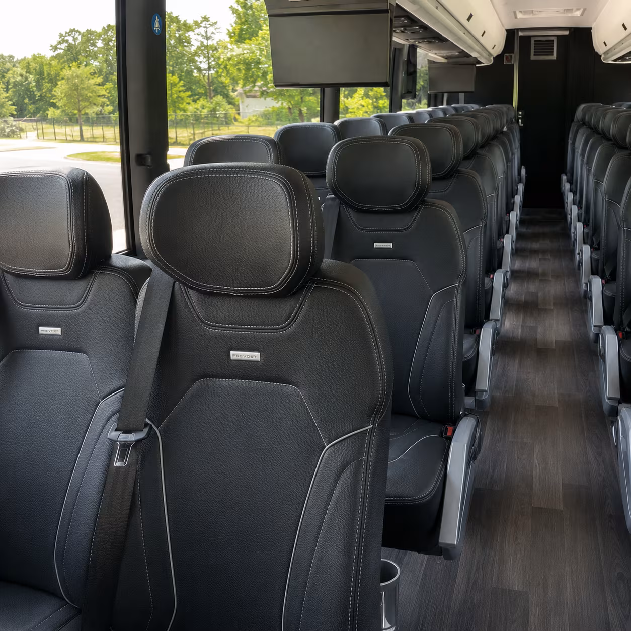 galveston private event transportation onboard seating